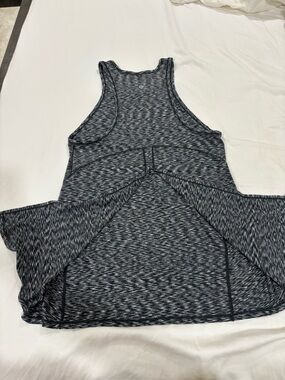lululemon athletica Women's Gray Black Space-Dyed Racerback Tank Top
